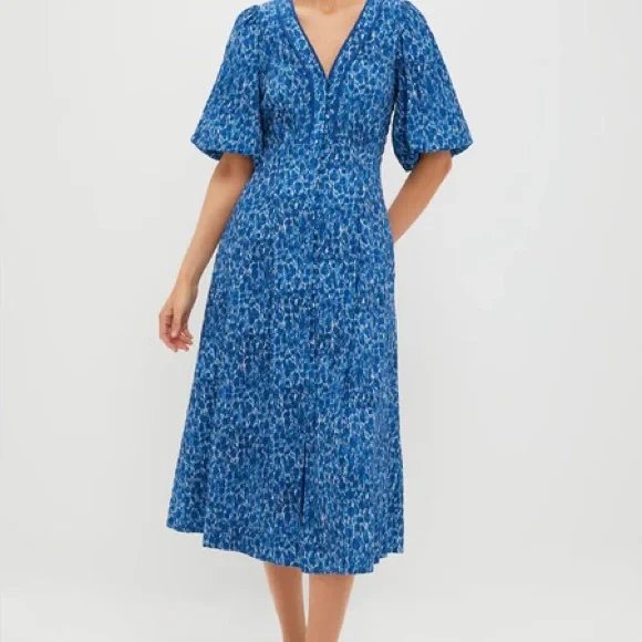 Tuckernuck Seaport Blue Dana Dress NWT - Picture 2 of 5